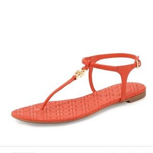Tory Burch marion quilted Sandals Size 7.5